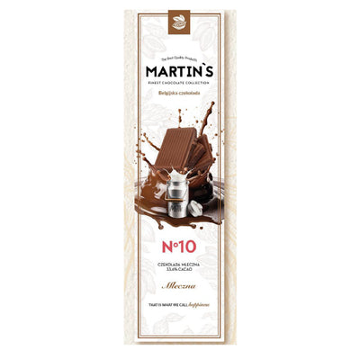 Belgijska czekolada 33,6% Cacao MLECZNA