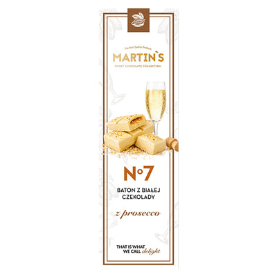 Baton z białej czekolady Z PROSECCO